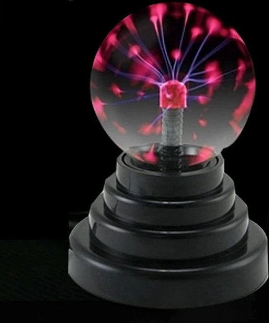 Lampada Plasma Interattiva a Sfera Nebulosa - Lucezza Fisica Interattiva con Sensore Tattile - Globale Nebulosa per Regali