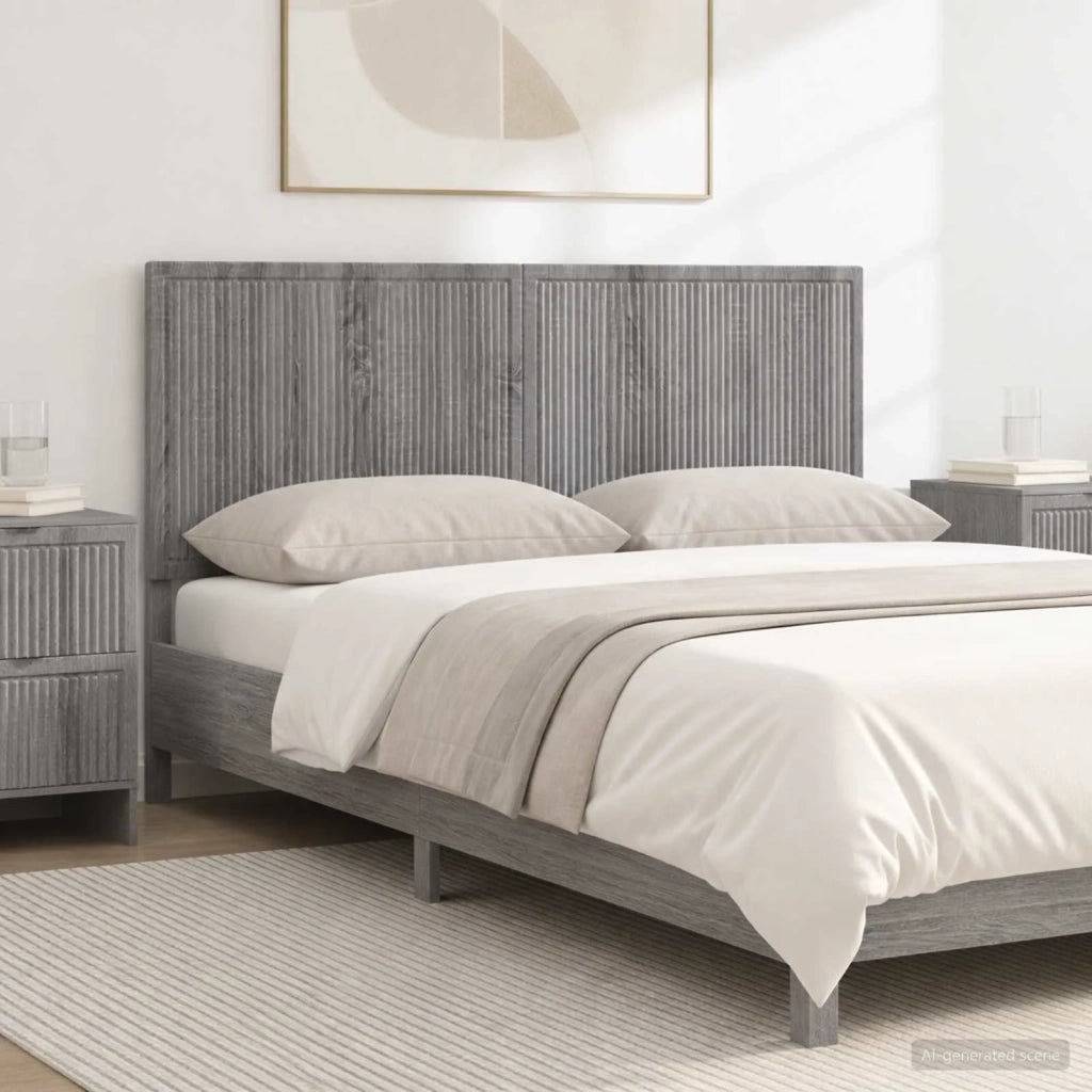 Testiera da Muro EDE Sonoma grigio Legno ingegnerizzato 896081