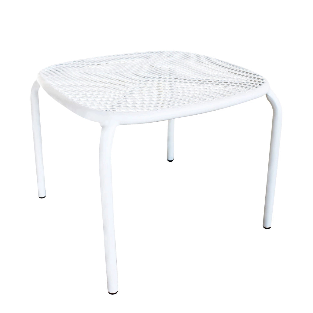 Tavolo da Giardino in Acciaio cm 40x40x43 - DELL