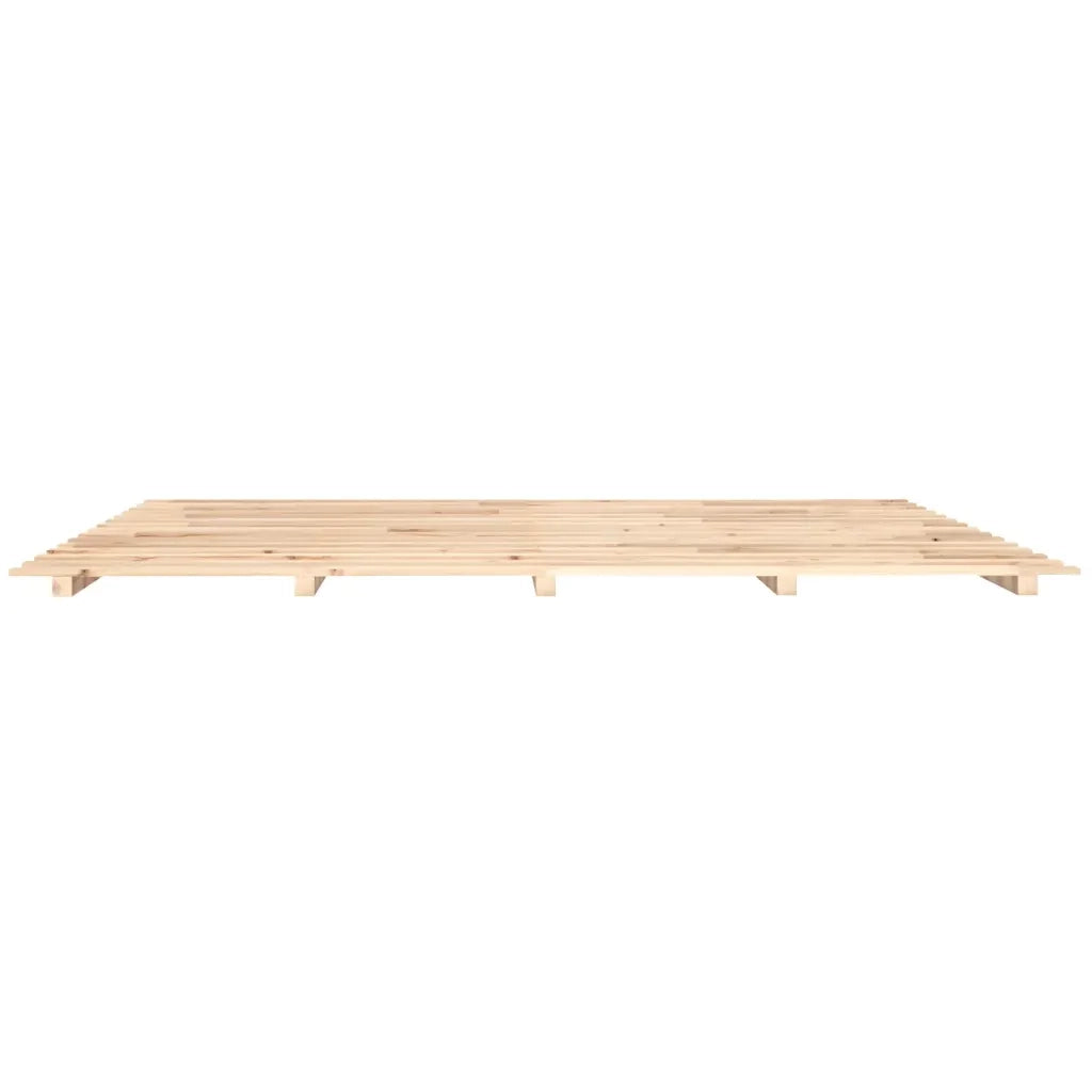 Giroletto senza Materasso 160x200 cm in Legno Massello di Pino 824578