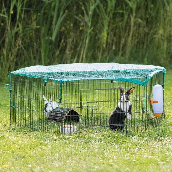 Recinzione per cani e gatti - Interno e esterno - Opvouabile - amichevole per animali domestici – Recinzione per cuccioli