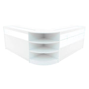 Set Banconi LED Bianco Harmonia B1500 C1500 LM60 Vetrina Negozio con Serratura
