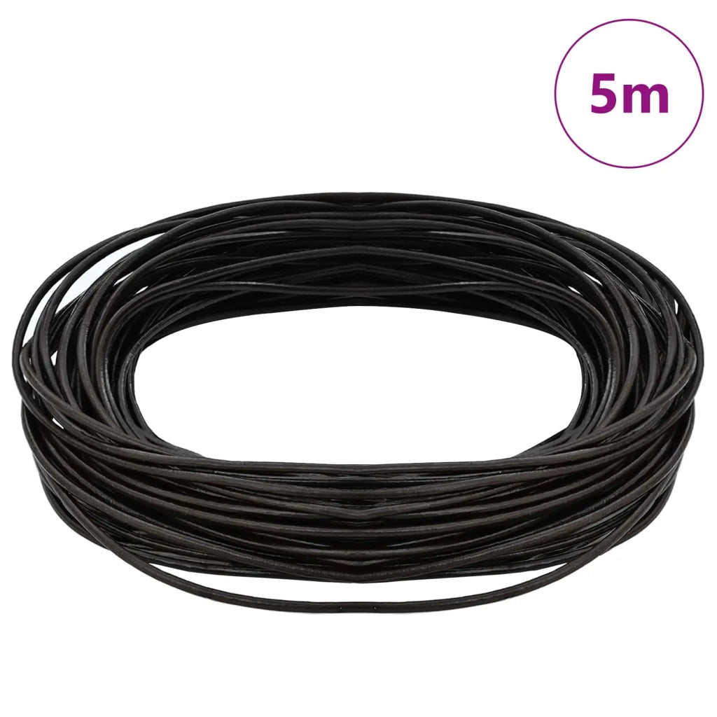 Cordino in Pelle Marrone Scuro ?1,5 mm x 5 m Pelle CFW3042749