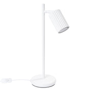 Lampada da tavolo moderna bianca snodata GU10 GRAVIO Pure Lume