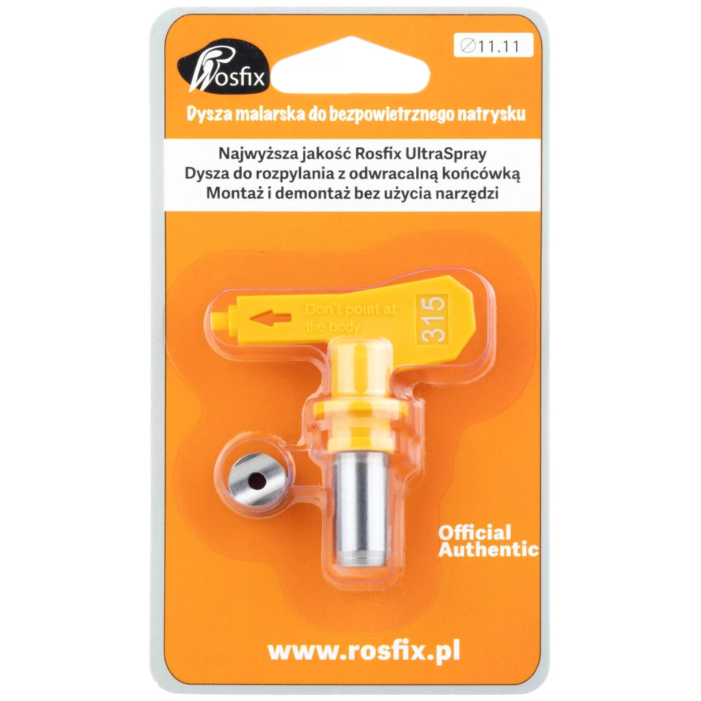 Ugello di Spruzzatura Rosfix Ultra Spray Modello 315 – Alta Qualità e Durata | Larghezza 15 cm