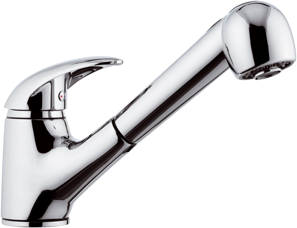 Rubinetto lavellocon doccia estraibile e getto variabile - serie ten