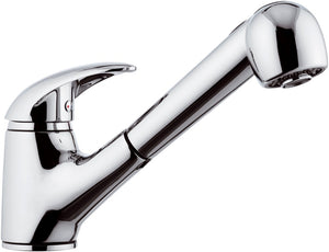 Rubinetto lavellocon doccia estraibile e getto variabile - serie ten