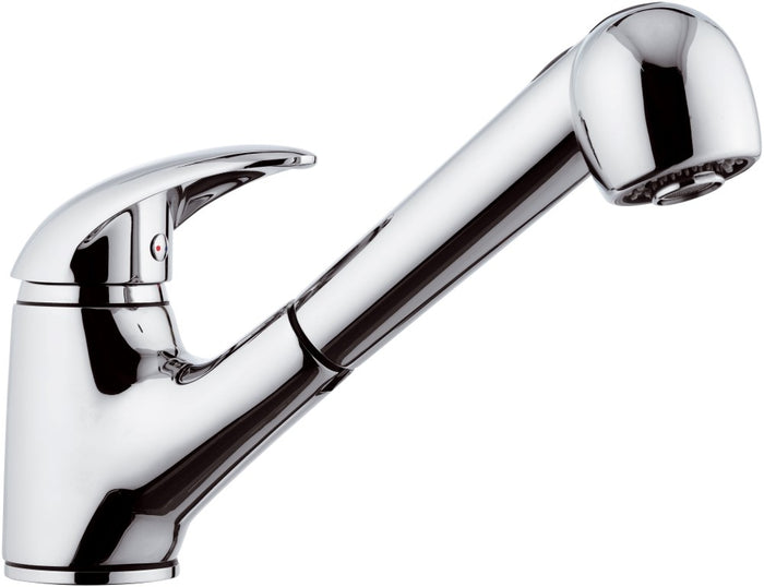 Rubinetto lavellocon doccia estraibile e getto variabile - serie ten