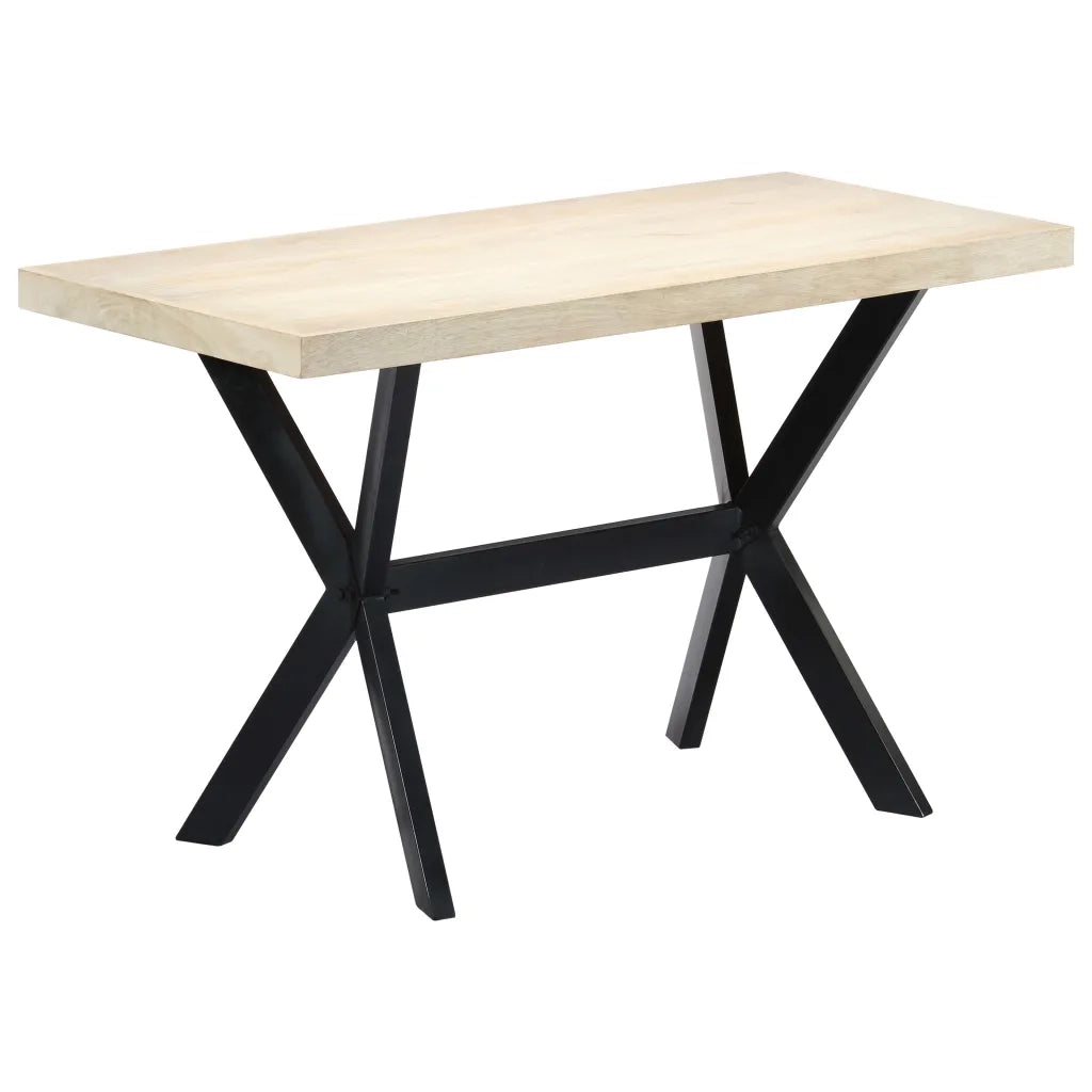 Tavolo da Pranzo 120x60x75 cm in Legno Massello di Mango 247442