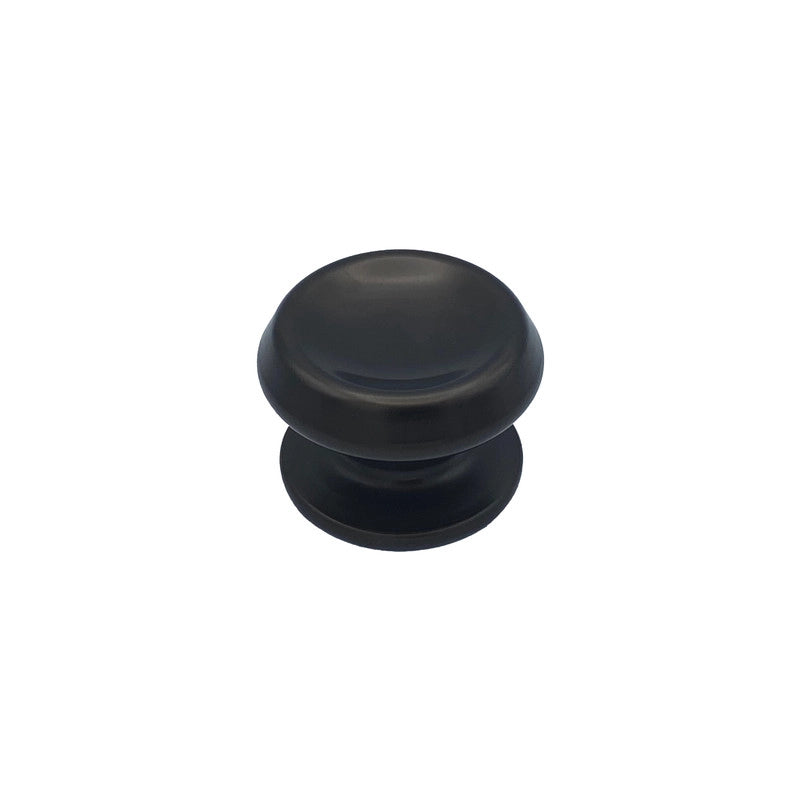 Pomolo fisso per porta SAGUATTI 166/80IB in alluminio marrone opaco