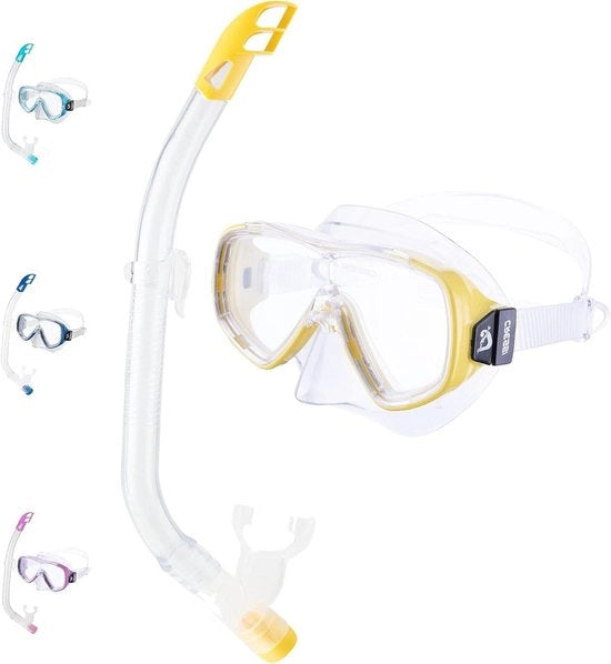 Maschera da Bagnante Ondina Jr + Snorkel Top 7/13 Anni Combinazione