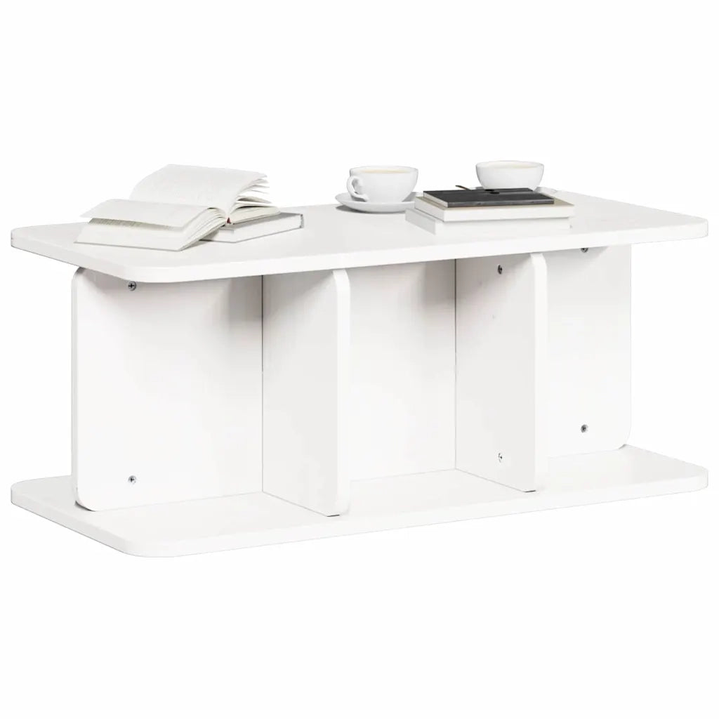 Tavolino da salotto Bianco 80 x 39,5 x 33,5 cm 873521