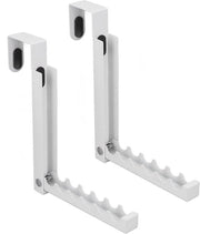 Hanger per Porta con Appoggio per Abiti - 2-pack - Opklapbaar - Ideale per Spazio di Deposito - Hanger per Asciugamani e Cappotti