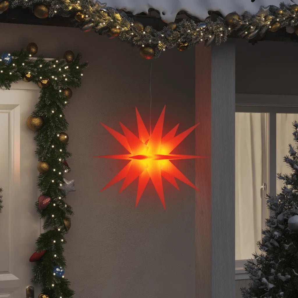 Luce di Natale con LED Pieghevole Rossa 57 cm 356187