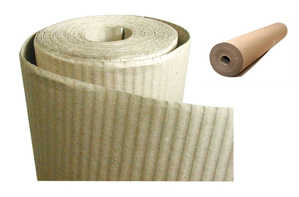 Bobina Cartone Ondulato a Rotolo Altezza 100 cm x 16 Metri