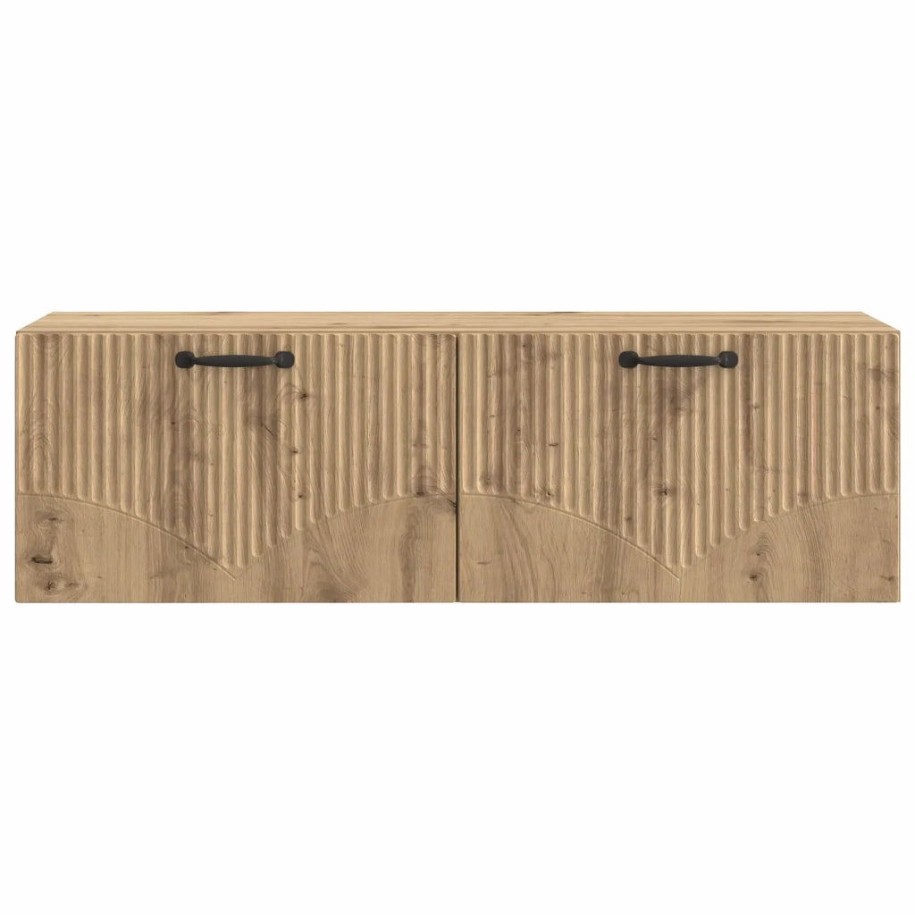 Mobile Porta TV da Muro Rovere Artigianale 98 x 31 x 30 cm