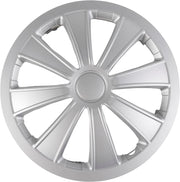 Borchie Copricerchio auto grigio singolo imola 13'' in ABS