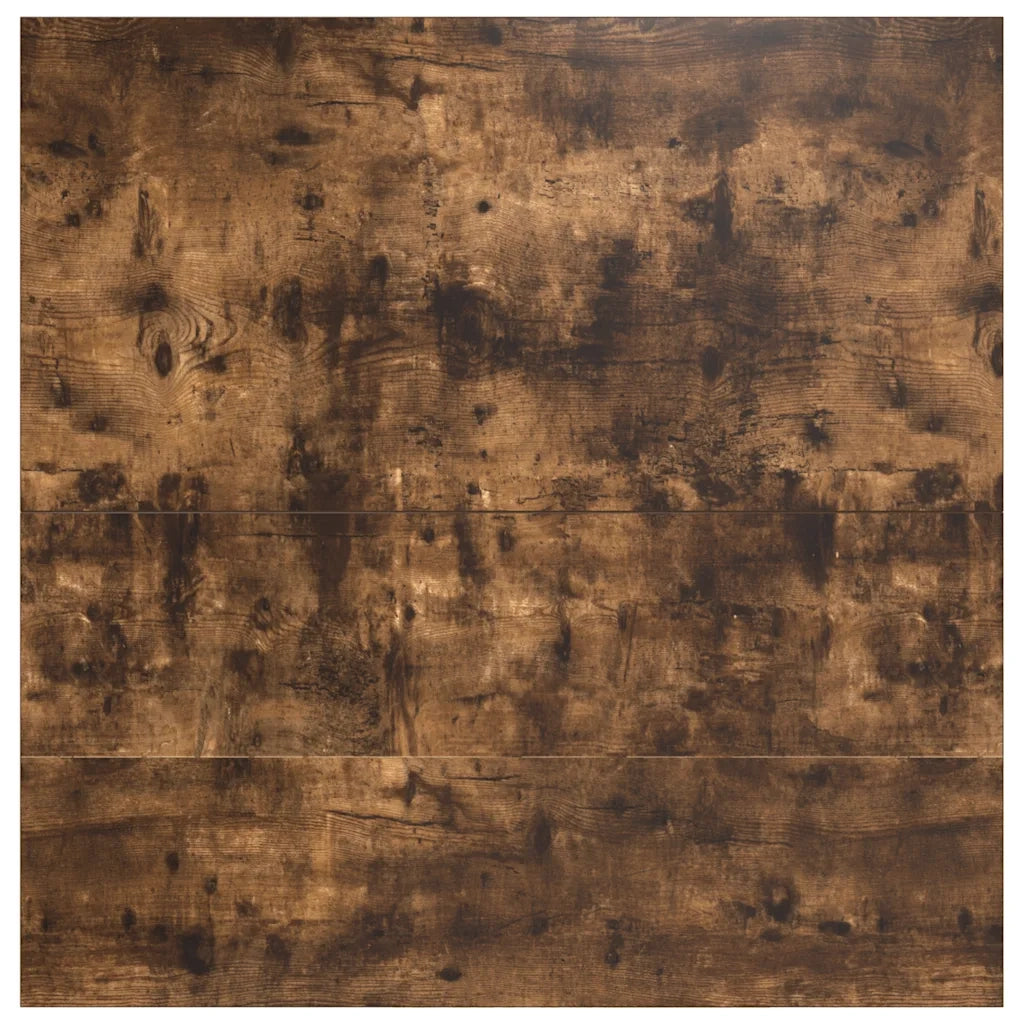 Tavolino da salotto | Tavolino da caff¨¨ | Tavolino da Soggiorno con Cassetti Rovere Fumo 70,5x70x40 cm
