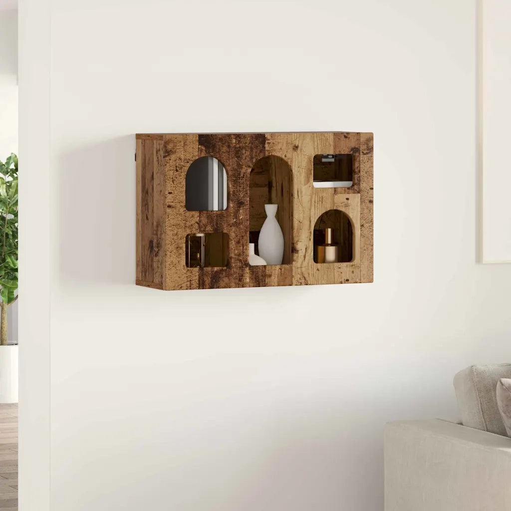 Armadio pensile Legno vecchio 60 x 20 x 40 cm Legno multistrato