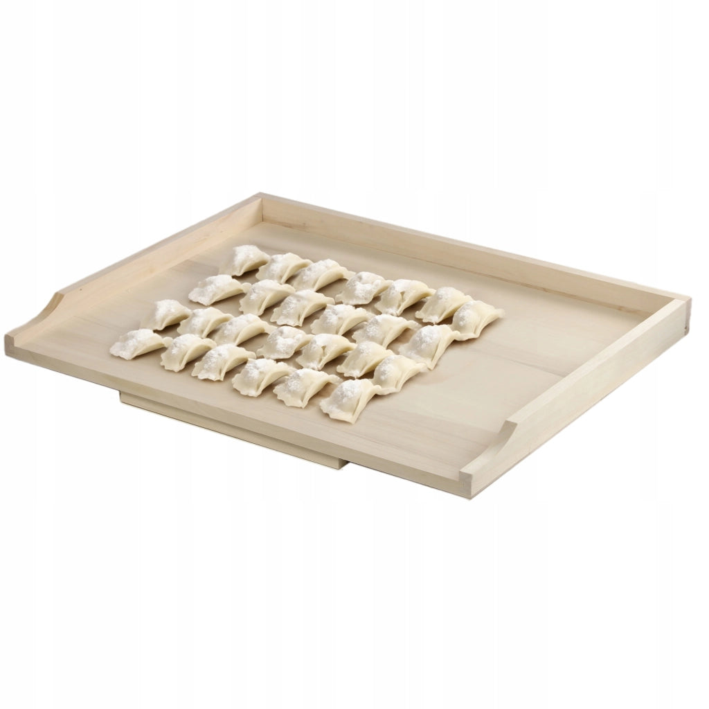 Tagliere da pasticceria in legno grande KADAX 73x60cm XXL, monofacciale, solido, per cucina
