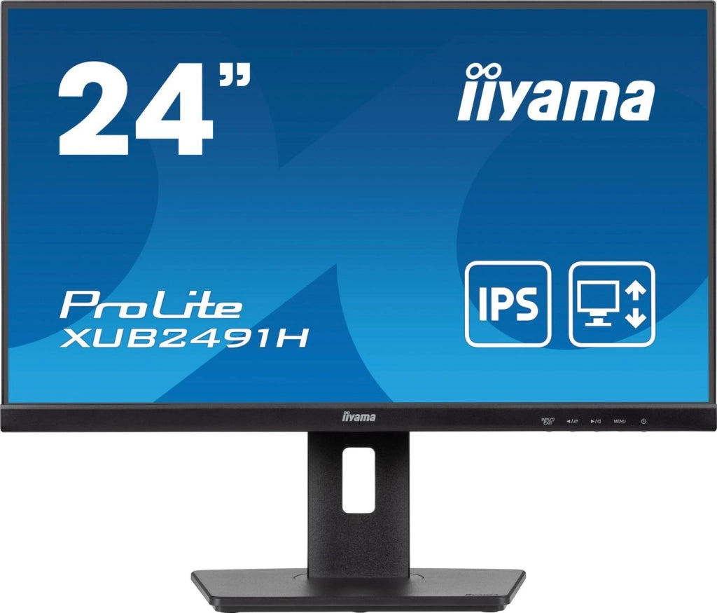 Iiyama prolite xub2491h-b1 monitor pc 60,5 cm (23.8") 1920 x 1080 pixel full hd led nero