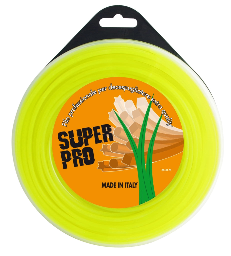 FILO NYLON PROFESSIONAL TONDO 4MMX 35M VERDE- AGP- 1,0 pz