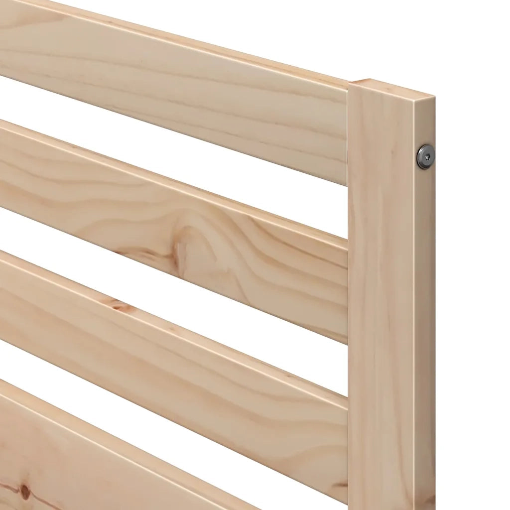 Lettino da giorno senza Materasso 80x200 cm in Legno Massello di Pino 868197