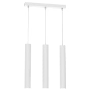 Lampada a sospensione Hudson bianca 3xGU10 Milagro