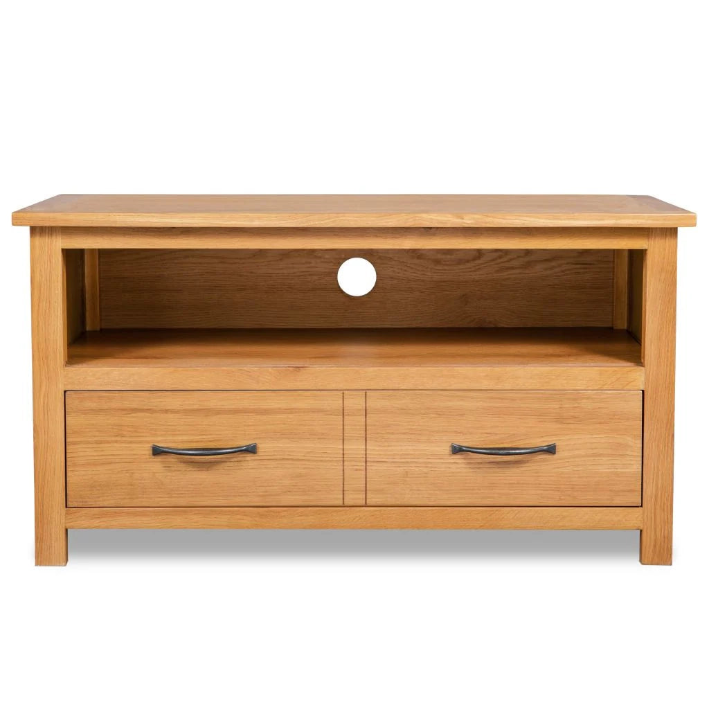 Mobile TV/credenza pratico e di design 90 cm legno massello di rovere 2502089