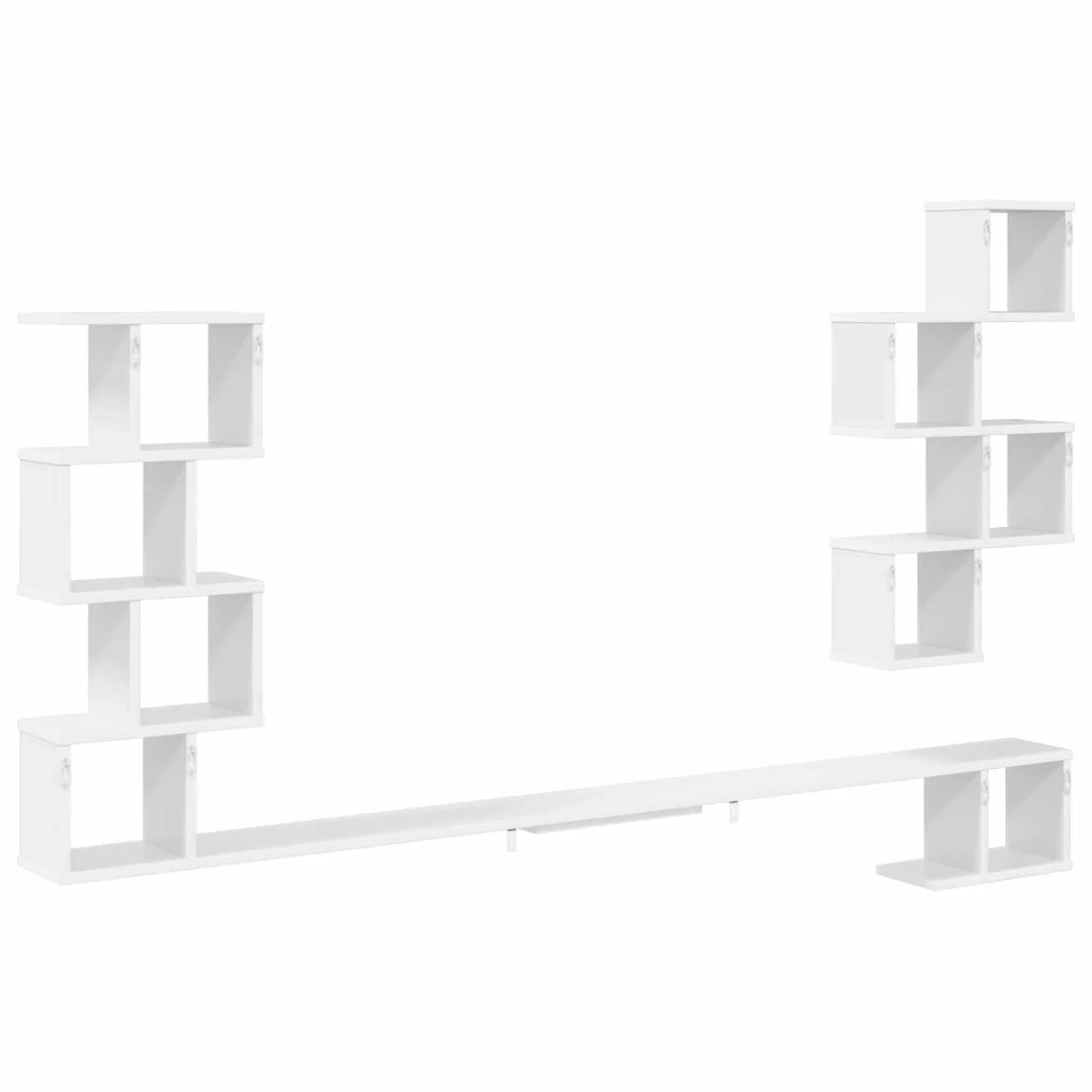 Mensola per TV da muro Bianco 200 x 15 x 94 cm 8012300