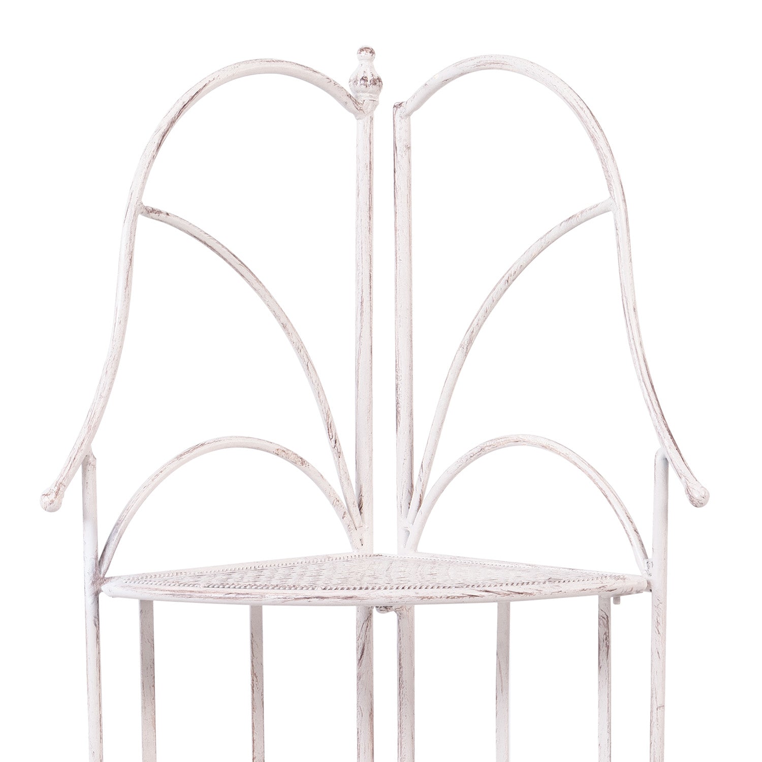 Ophelia - scaffalle in metallo anticato a 3 ripiani - 30x30x120 cm