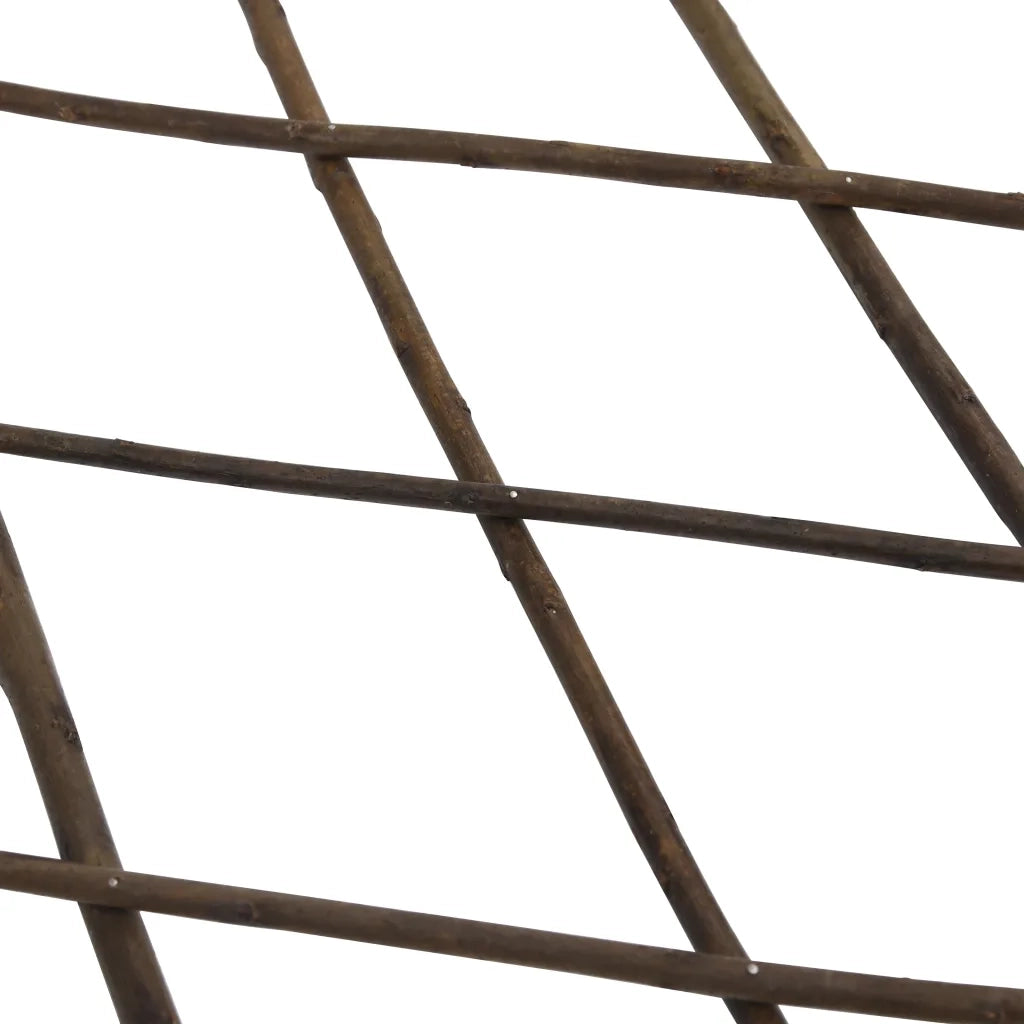 Recinzione a Traliccio in Salice 5 pz 180x30 cm cod mxl 19840