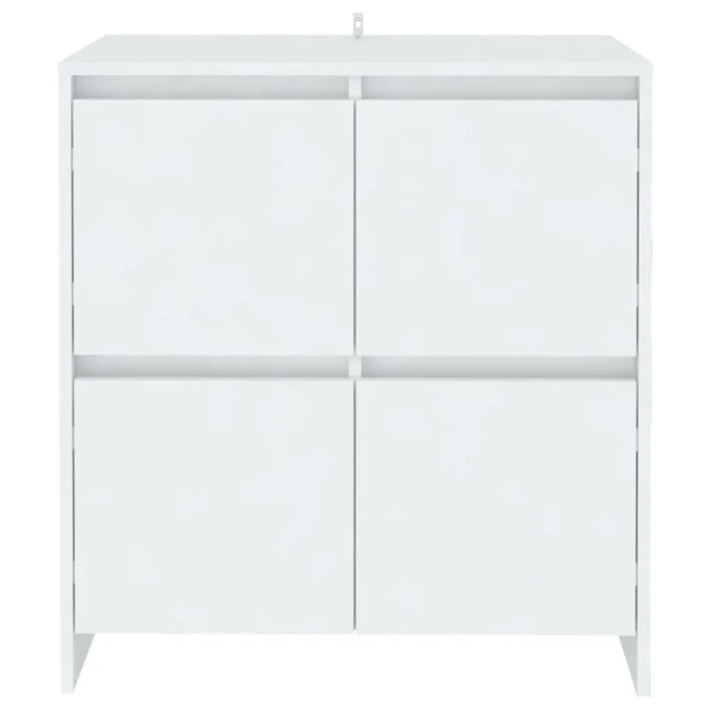 Credenze 2 pz Bianche 70x41x75 cm in Legno Multistrato 3098089