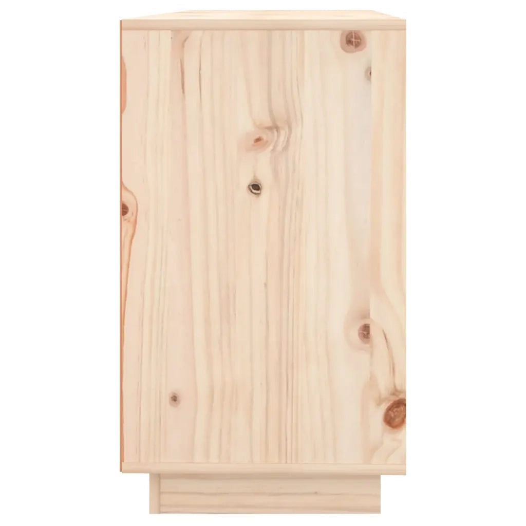 Credenza 111x34x60 cm in Legno Massello di Pino 813809