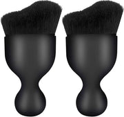 Set di 2 borsette per pulizia auto-interiore, morbide borsette per pulizia auto-interiore, morbide setole, morbide setole con setole resistenti alle abrasioni, borsetta per pulizia del cruscotto, apertura di scarico.