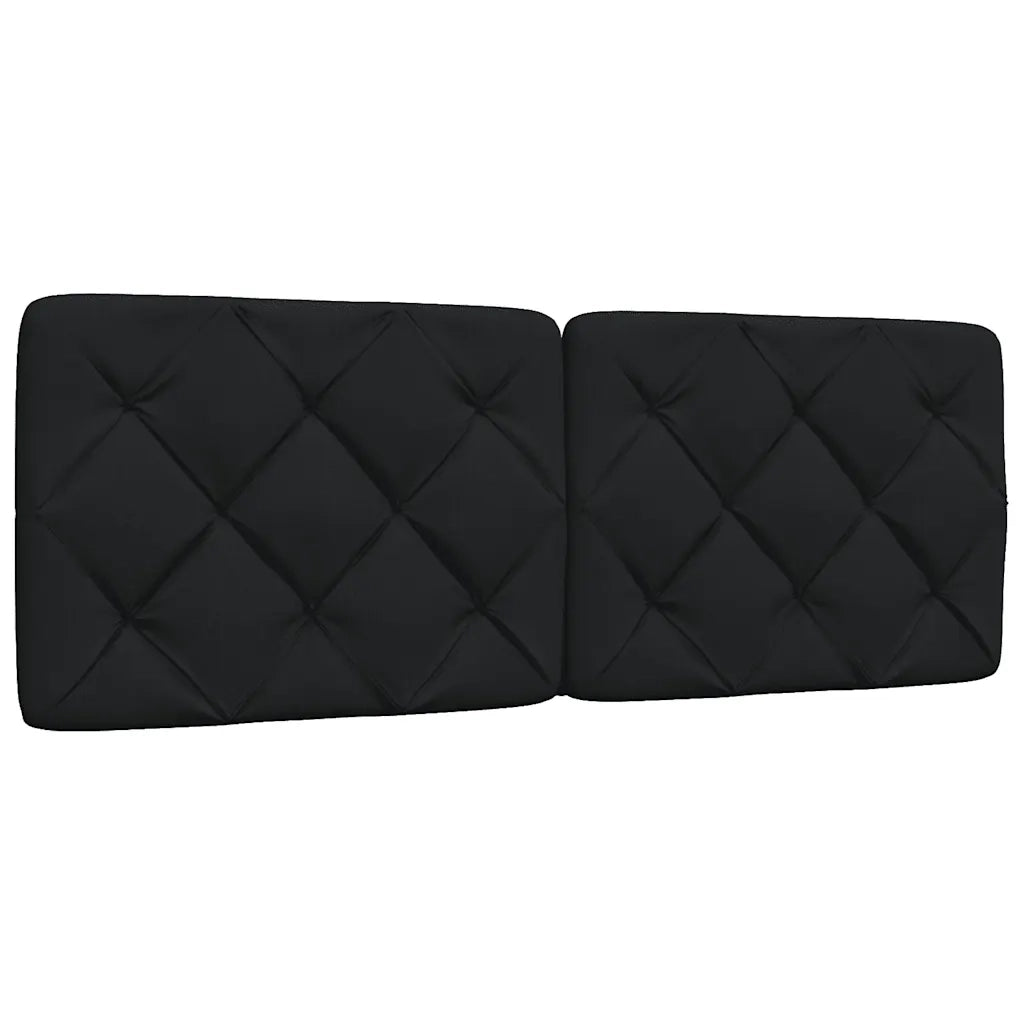 Letto con Materasso Nero 140x200 cm in Tessuto 3310743