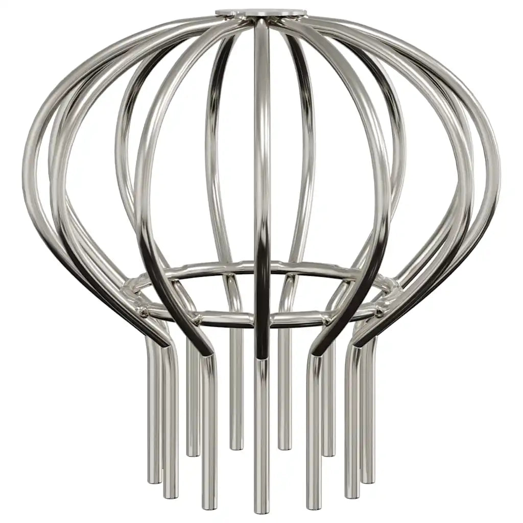 Protezione Foglie per Grondaia 8 pcs Argento 75 mm 42019387