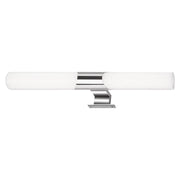 Applique Moderno Klak Metallo Cromo Led 12W Ip44