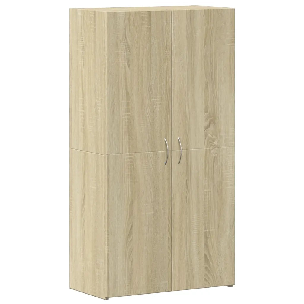 Schedario Rovere Sonoma 60x32x115 cm in Legno Multistrato 840774
