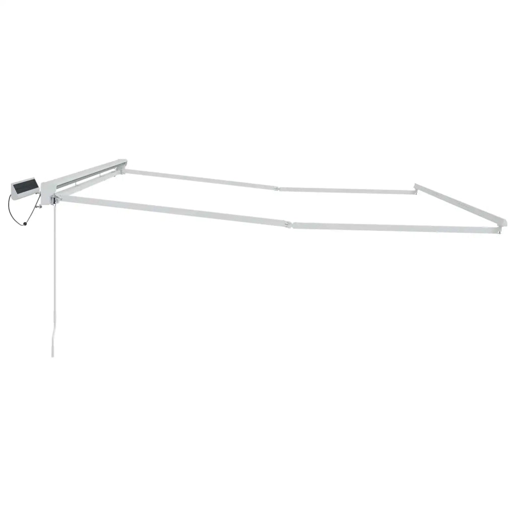 Struttura della tenda elettrica retrattile Bianco 4,5 × 3,5 m 42024866