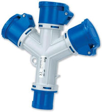 TRIPLA CEE 220V 3P+T BLU 16A