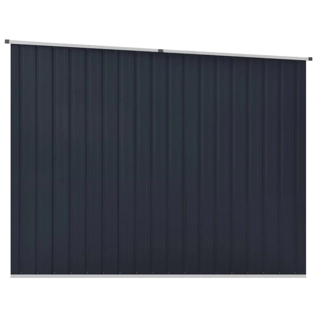 Casetta da giardino cabina ripostiglio casetta da esterno robusta casetta per attrezzi 195 x 198 x 159 cm acciaio zincato antracite 02_0022206