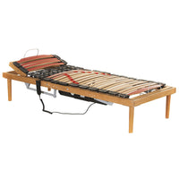 Rete ATP Motorizzata a Doghe 80x190 cm in Faggio Naturale 38 mm Dormidea Crio