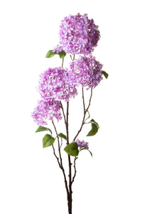 Set 2 Rami Artificiali Ortensia 110 cm per 6 Fiori