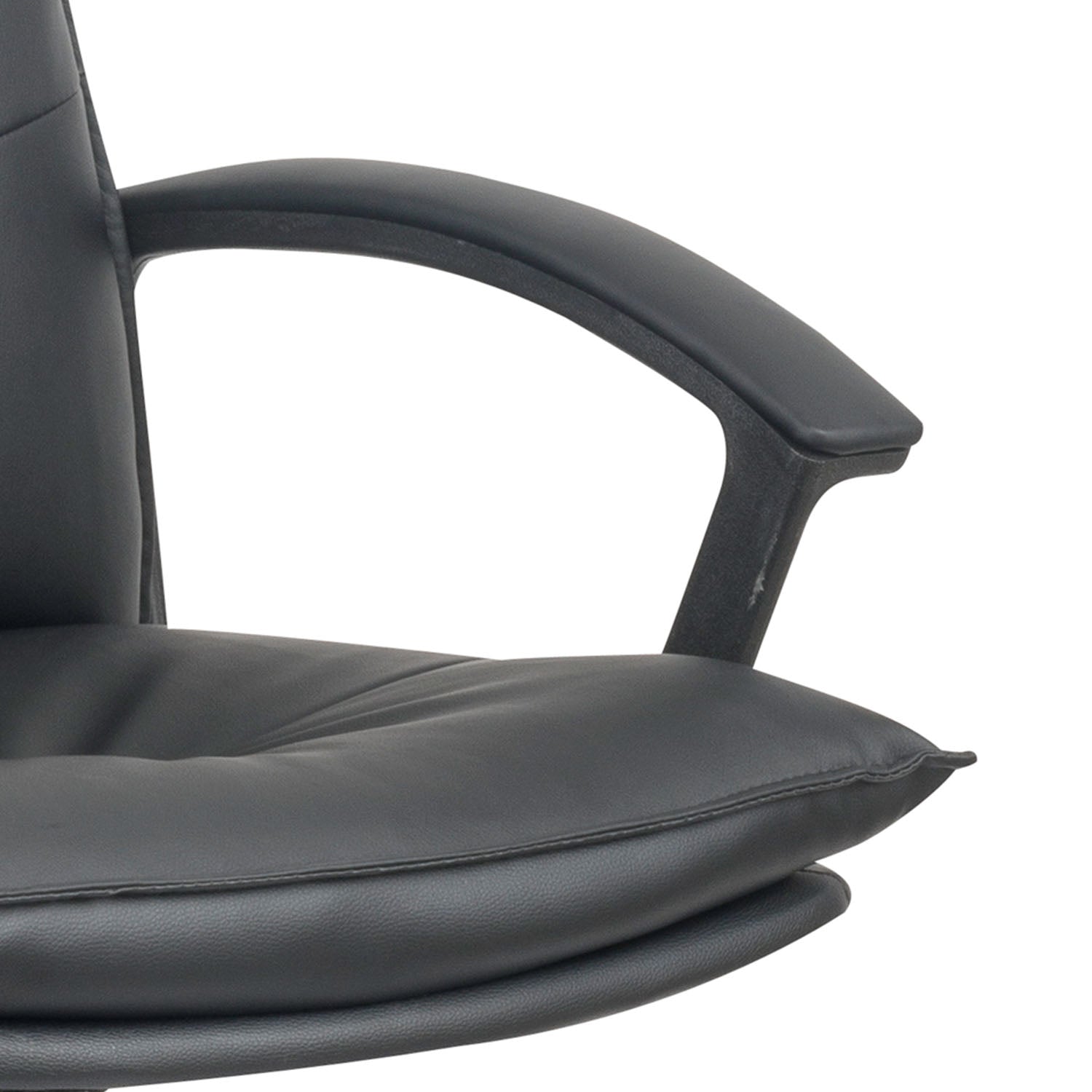 Comfort - sedia da ufficio in pu+pp e nylon nero