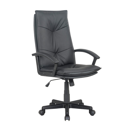 Comfort - sedia da ufficio in pu+pp e nylon nero