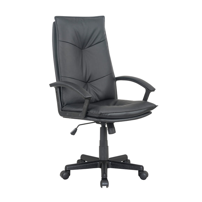 Comfort - sedia da ufficio in pu+pp e nylon nero