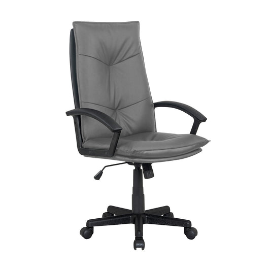 Comfort - sedia da ufficio in pu+pp e nylon grigia