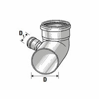 Curva wc htsb d.110 1 attacco de stro d.40 b07wrk6rs6