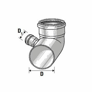 Curva wc htsb d.110 1 attacco de stro d.40 b07wrk6rs6